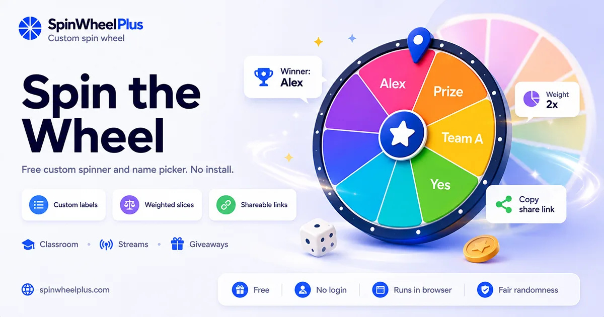 SpinWheelPlus preview